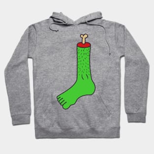 Green Stump (leg) Hoodie